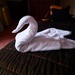 Towel swan by plainjaneandnononsense