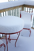 24th Mar 2020 - Snow Covered Bistro Set