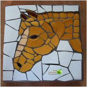 28th Mar 2020 - Rachael's horse made into mosaic