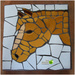 Rachael's horse made into mosaic by kerenmcsweeney