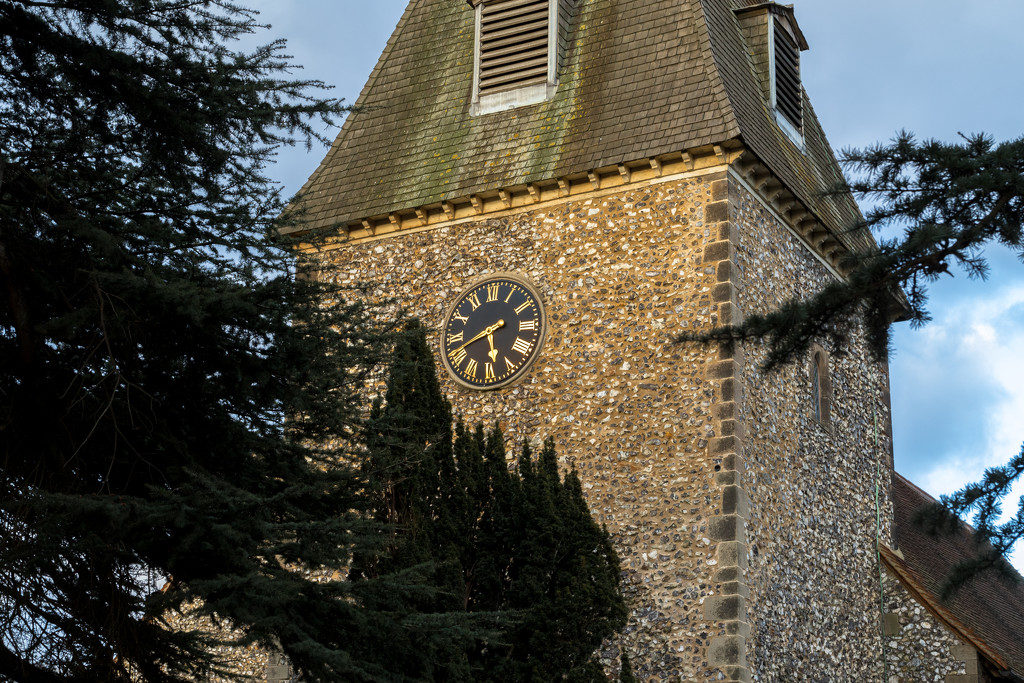 St Mary's clock by peadar