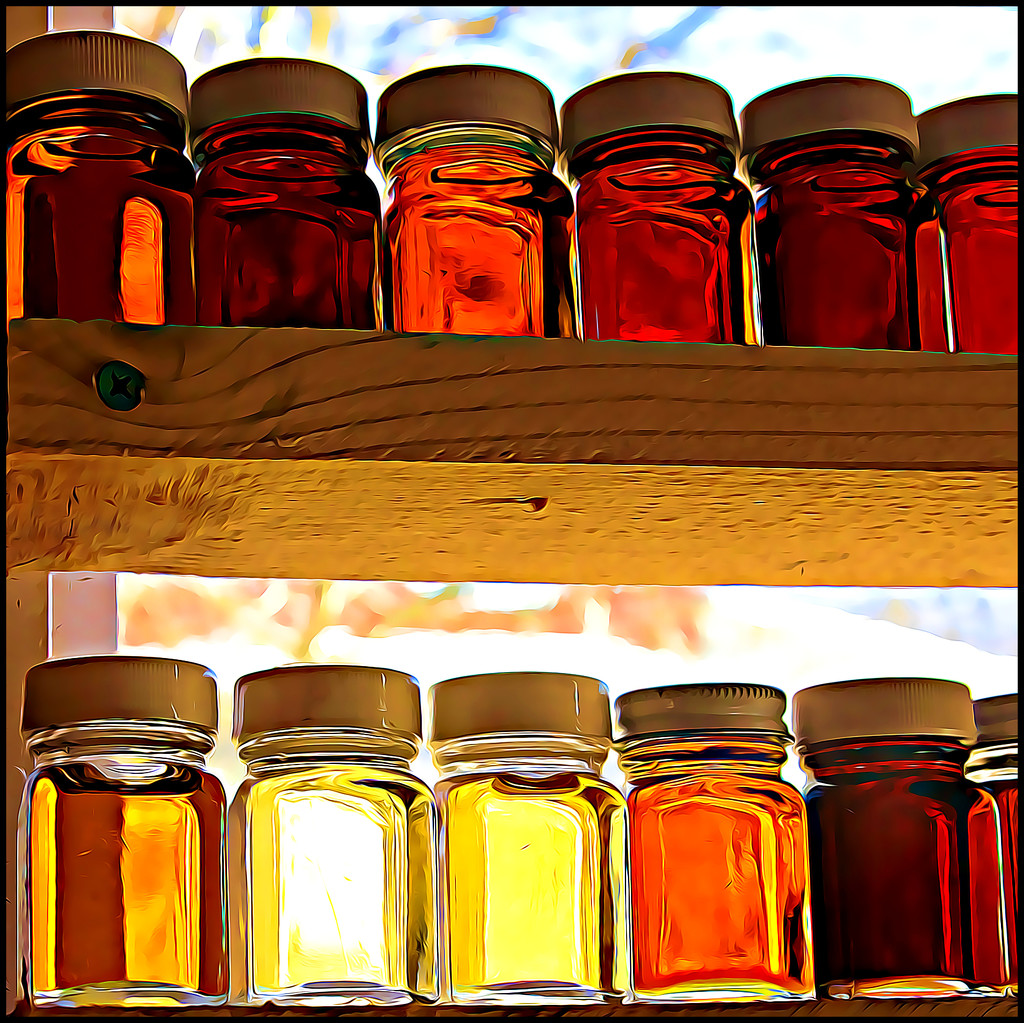 Syrup Samples by olivetreeann
