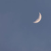 Late Afternoon Moon by bjywamer