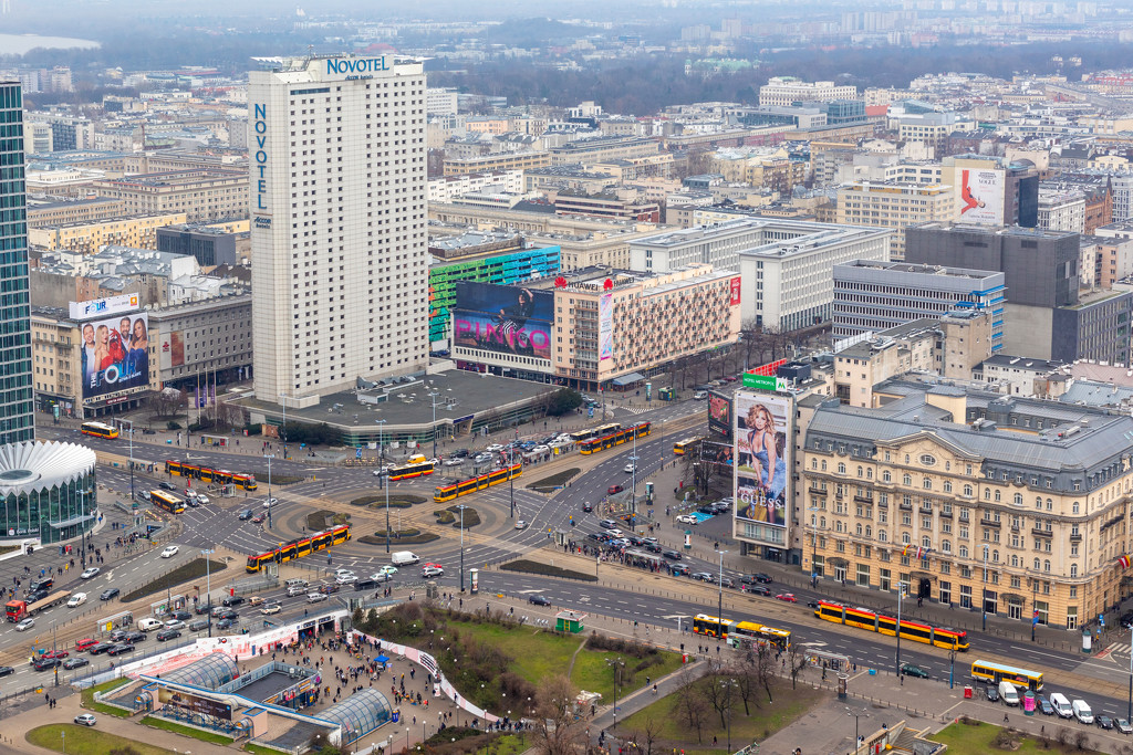 Warsaw Transportation Central by jyokota