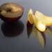 Sliced plum by wakelys