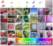 1st Apr 2020 - Rainbow month - March 2020