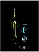 1st Apr 2020 - Green Bottle + Green Glass
