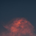 Sunset, clouds and moon by danette