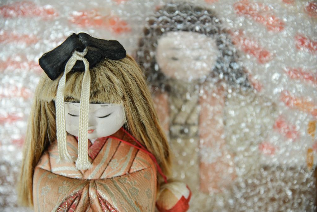 Day 3: Japanese dolls - elusive friends by jeneurell
