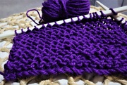 4th Apr 2020 - INDIGO 1 Knitting