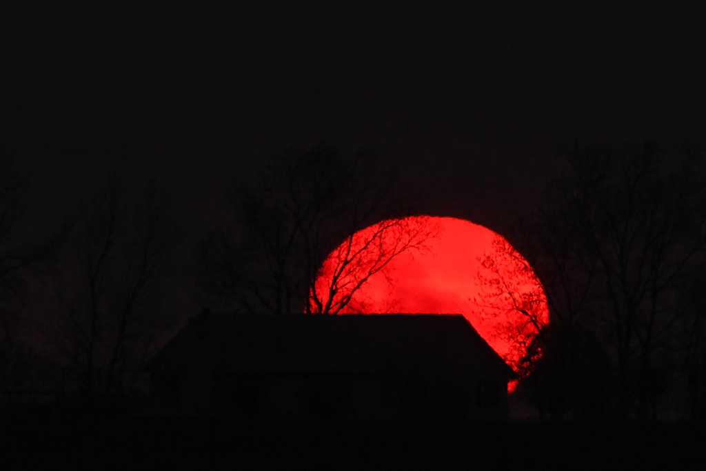 Kansas Sunset 3-31-20 by kareenking