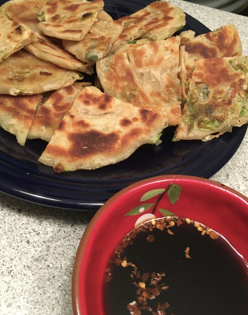 making scallion pancakes day two by wiesnerbeth