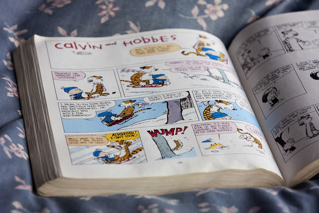 Calvin and Hobbes by kiwichick