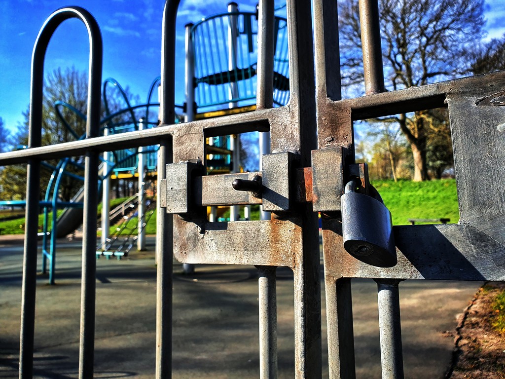 Playground under lock and key  by isaacsnek