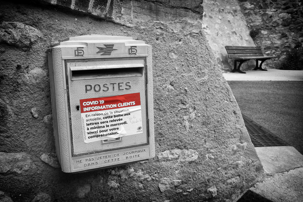 Confinement, day 24 (Communications breakdown) Postboxes of France #10 by laroque