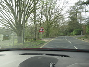 9th Apr 2020 - red and white road sign