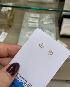 10th Apr 2020 - Heart earrings. 