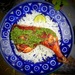 Pollo a la Brasa with Peruvian green sauce by darylo