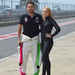 Gridgirl with Josh Cook by motorsports