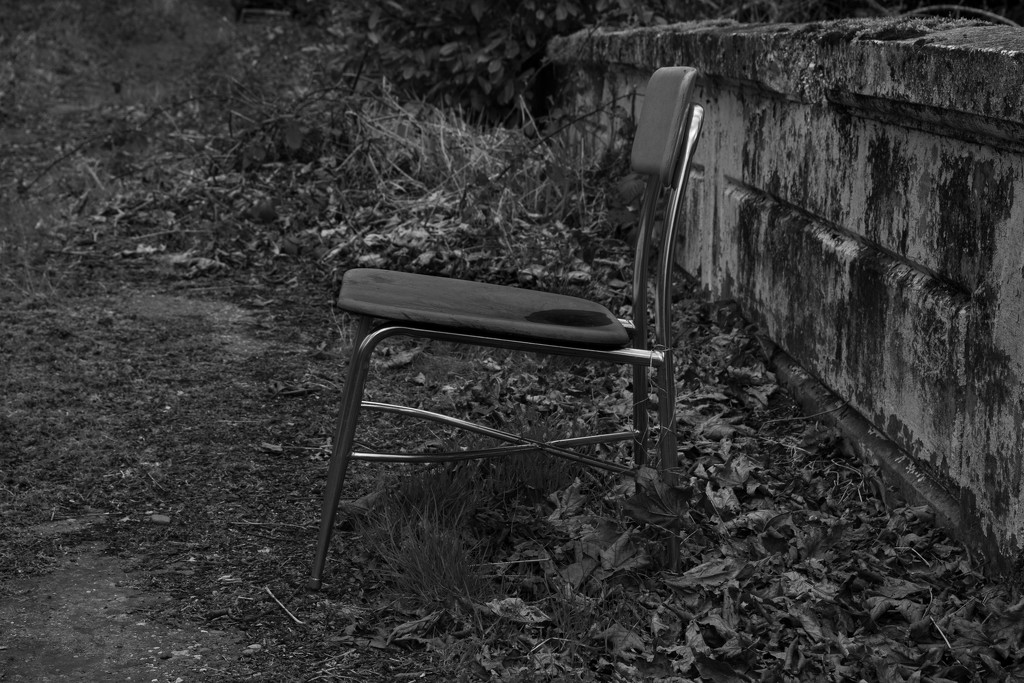 Lonely chair by theredcamera