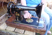 8th Apr 2020 - Cleaning up an old sewing machine