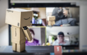 16th Apr 2020 - Danbo Works to Stay Connected