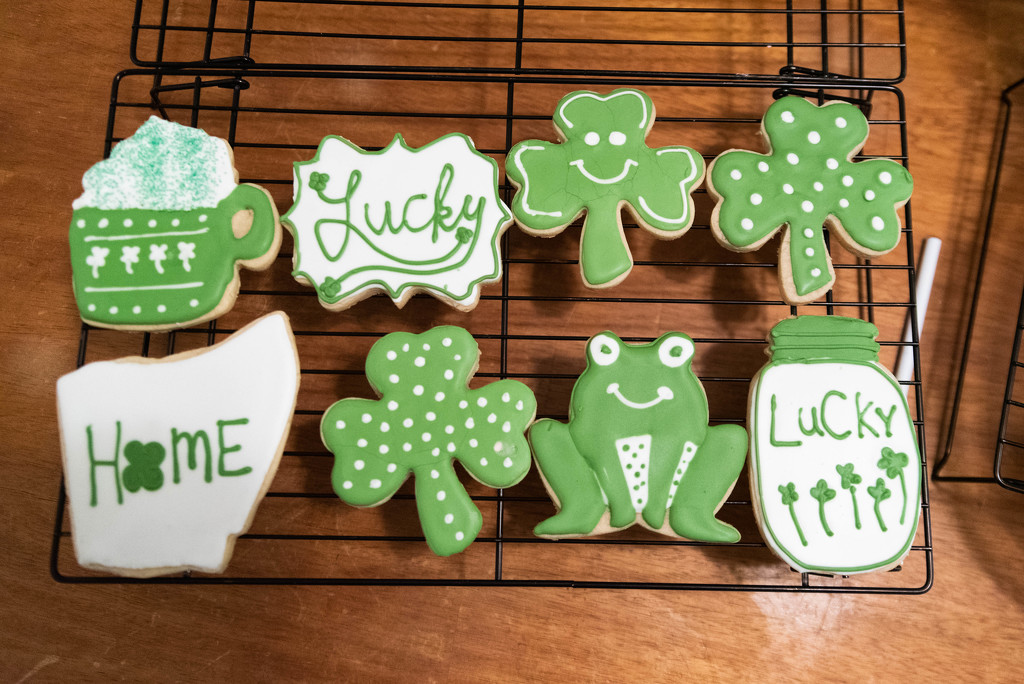 St Pattys Day cookies by mistyhammond