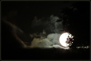 9th Mar 2020 - Moonlight on Clouds