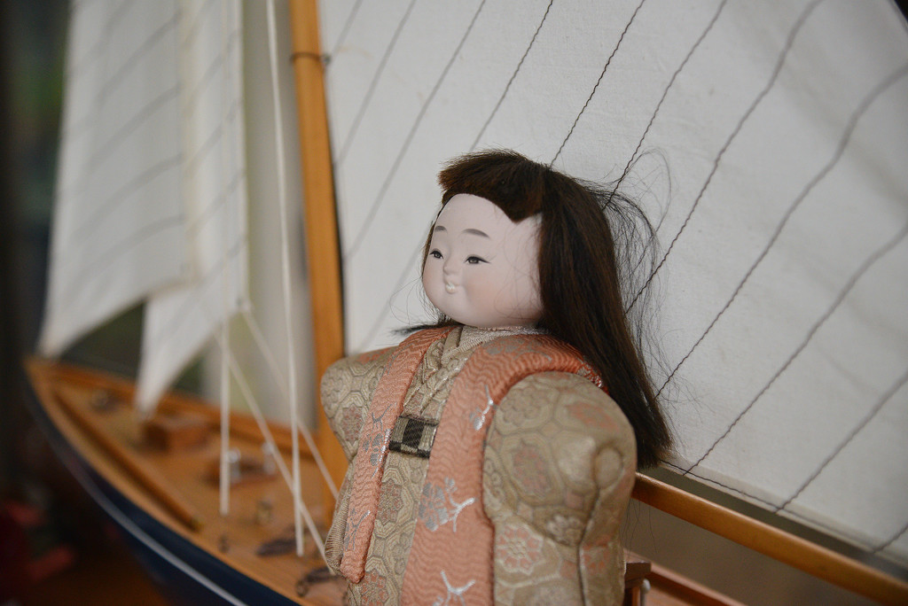 Day 20 Japanese dolls - Let's go sailing by jeneurell