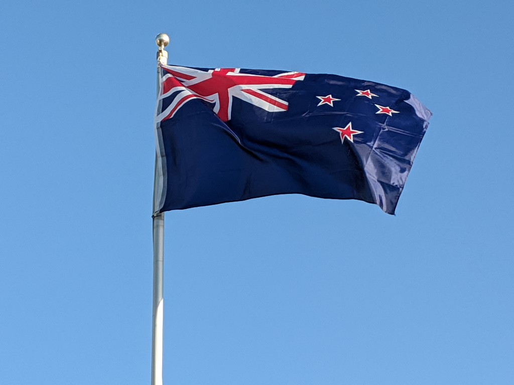 The flag of NZ aka the NZ Ensign. by sandradavies