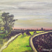 The Seawall Goldcliff (painting) by stuart46