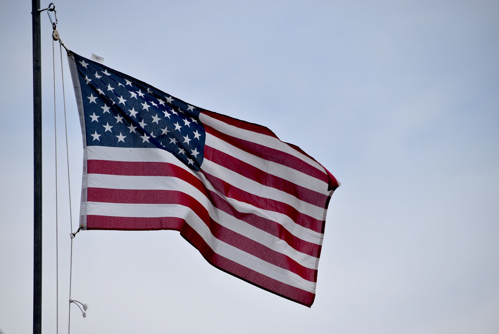Our Country's Flag by bjywamer