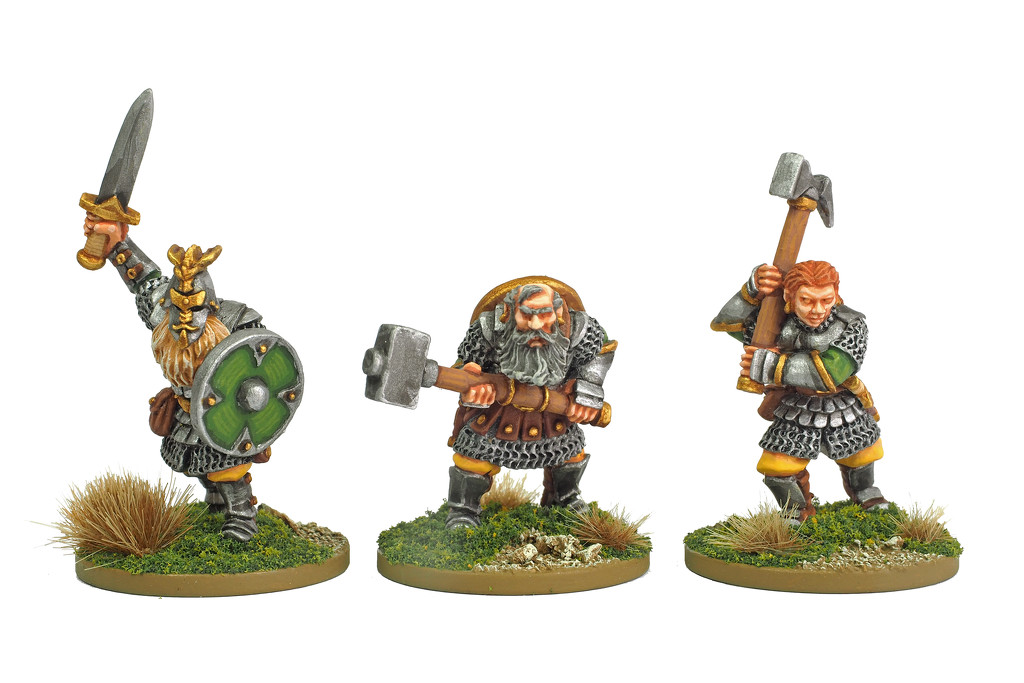 Dwarf Heroes by philhendry