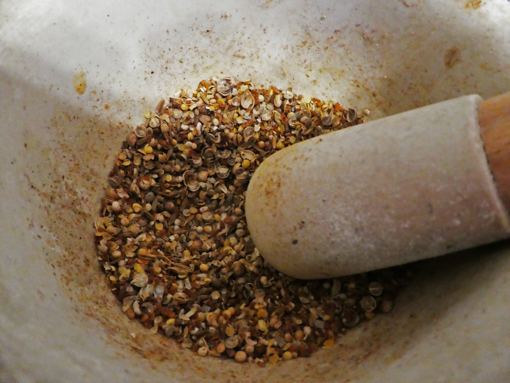 Grinding Spices by cmp