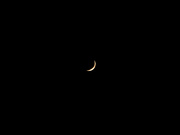 26th Apr 2020 - Crescent moon