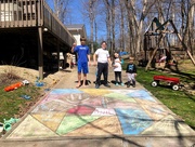 3rd Apr 2020 - Sidewalk Chalk Art