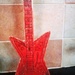 Guitar ~ red  by plainjaneandnononsense