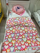 30th Apr 2020 - A bed with hearts. 