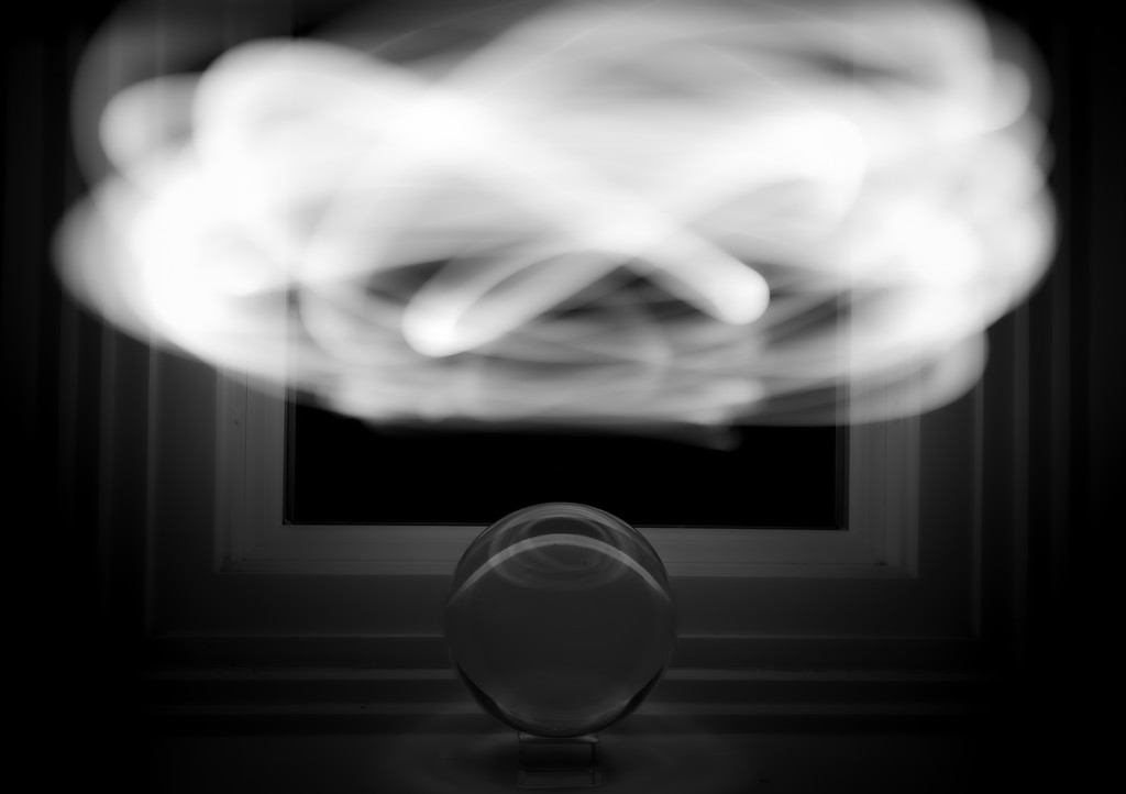 crystal ball (light painting) by northy