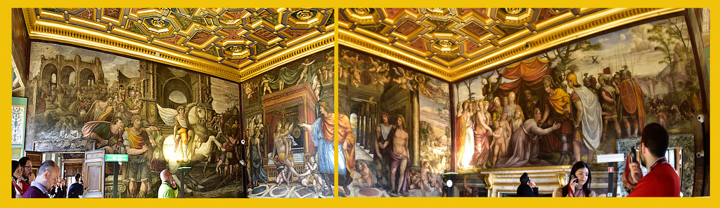 VILLA FARNESINA – THE ROOM OF THE MARRIAGE OF ALEXANDER THE GREAT AND ROXANE by sangwann