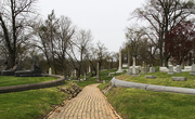 29th Apr 2020 - Walkway at Allegheny Cemetery