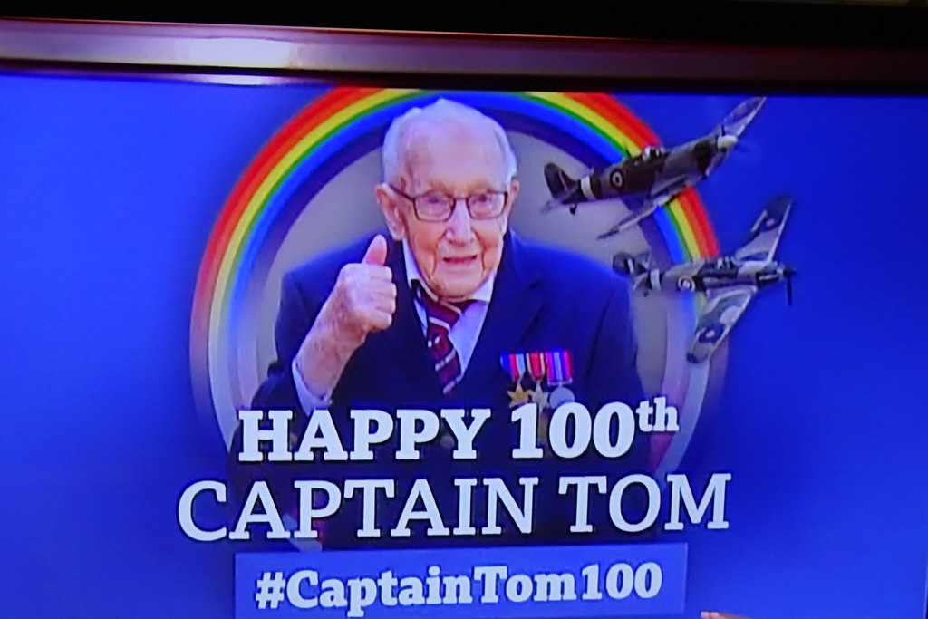Happy birthday Captain Tom by bybri