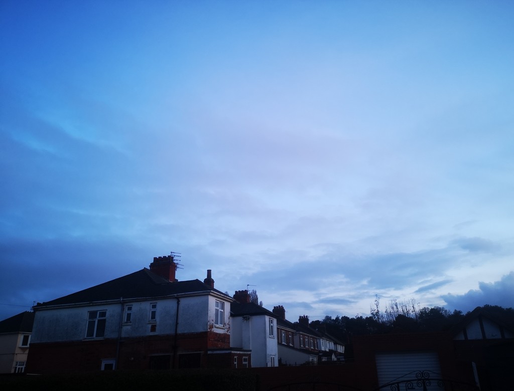 Early evening sky by plainjaneandnononsense