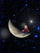 30th Apr 2020 - Charlie on the Moon 