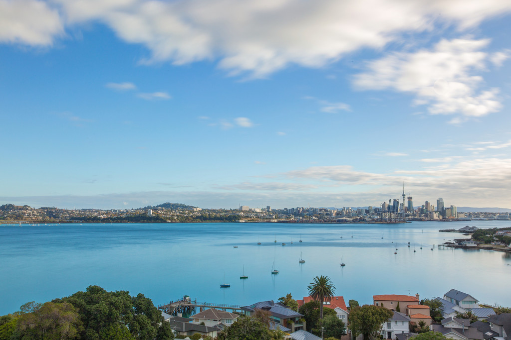 North Heads looking back at Auckland by creative_shots