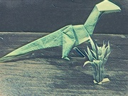 13th Apr 2020 - Velociraptor: Origami 