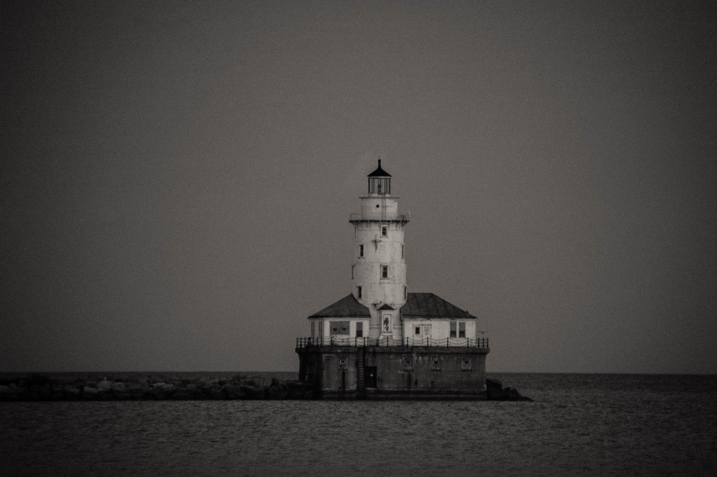 Chicago Harbour Lighthouse - Lake Michigan by sjc88