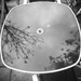 Patio Table Reflection ~ B&W by plainjaneandnononsense