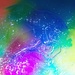Glowing rainbow bubble by kiwinanna