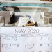 Calendar for the month of May  by bruni